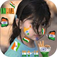 Indian Flag Face Photo Maker on 9Apps