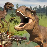 SHINCHAN and CHOP and AMAAN in JURRASIC WORLD with DINOSAURS ARMY