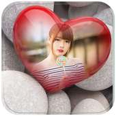 Love Heart Photo Frame on 9Apps