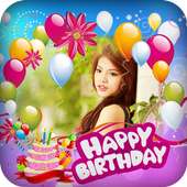 Birthday photo frame on 9Apps