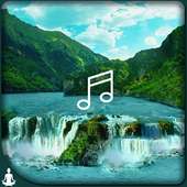 Waterfall sounds-Relaxing flow