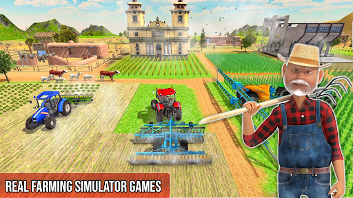 US Farming Tractor: Cargo Game 5 تصوير الشاشة