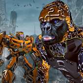 Robot Gorilla Games: Gorilla Robot Rampage Attack