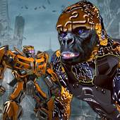 Robot Gorilla Games: Gorilla Robot Rampage Attack