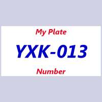 My Plate Number on 9Apps