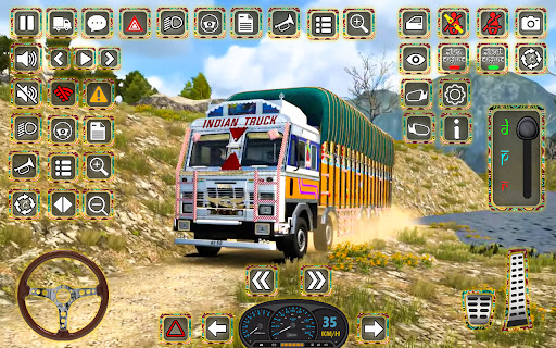 Indian Truck Offroad Cargo 3D screenshot 10
