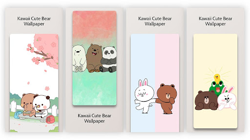 Download Aesthetic Pink Kawaii Pink Bear Wallpaper  Wallpaperscom