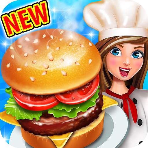 Crazy Burger Recipe Cooking Game: Chef Stories