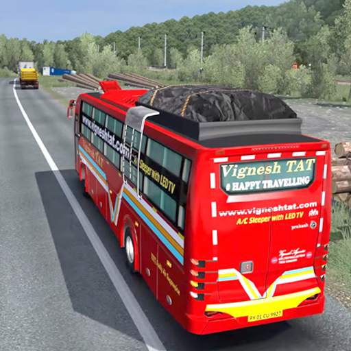 Coach Bus Driving Simulator 2021: PvP Driving Game