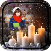 Candle Photo Frames on 9Apps