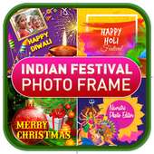 Indian Festival Greetings Photo Frame