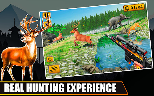 Wild Dinosaur Hunting Furry Animal Hunting Games screenshot 16