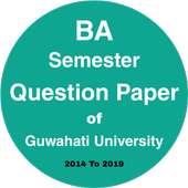 BA Semester Old Question Paper- Gauhati University on 9Apps