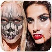 hallowen Emoji photo Makeup on 9Apps