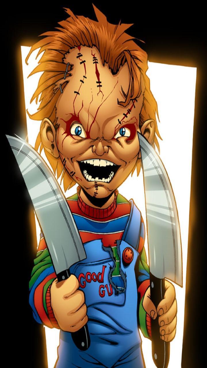 Download Chucky Bad Guy Digital Art Wallpaper | Wallpapers.com