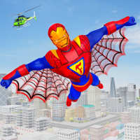 Flying Hero Superhero Games on 9Apps