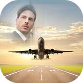 Airplane Photo Frame on 9Apps