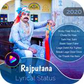 My Photo Rajputana Lyrical Video Status Maker on 9Apps