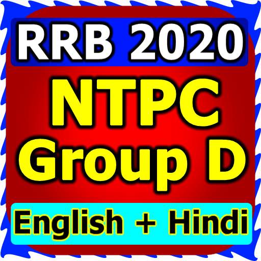 RRB Group D & NTPC in Hindi and English