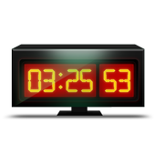 Black Alarm Clock icon