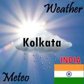 Weather Kolkata India on 9Apps