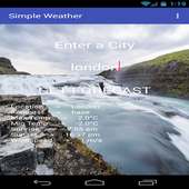 Simple Weather on 9Apps