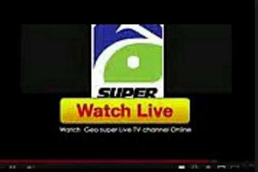 Geo super live online cricket match online today