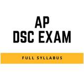 AP DSC SYLLABUS on 9Apps