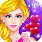 Fashion Girl's Party Dress Up