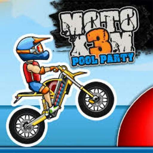 Moto X3M Race Game pool party