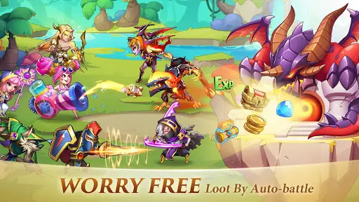 Idle Hero Alliance Gameplay  RPG Game Android APK Download 