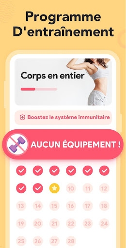 Fitness Femme - Entraînement screenshot 3