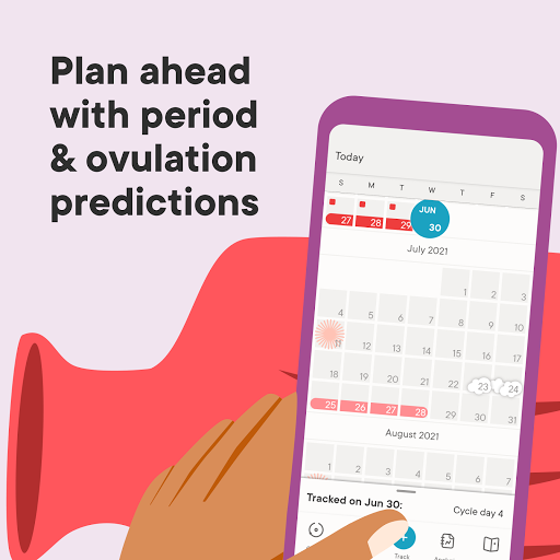 Period Tracker Clue: Cycle & Ovulation Calendar screenshot 2