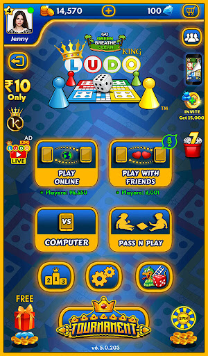 Ludo King - Multiplayer Online screenshot 2