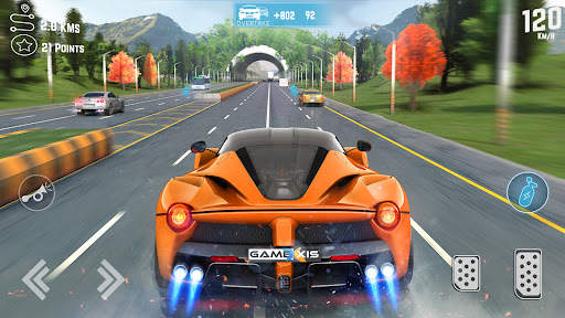 Vrai jeu de course automobile screenshot 1