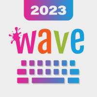 Wave Animated Keyboard + Emoji