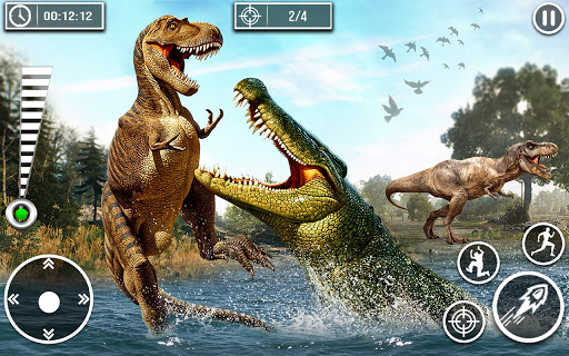 Wild Dinosaur Hunting Furry Animal Hunting Games screenshot 7