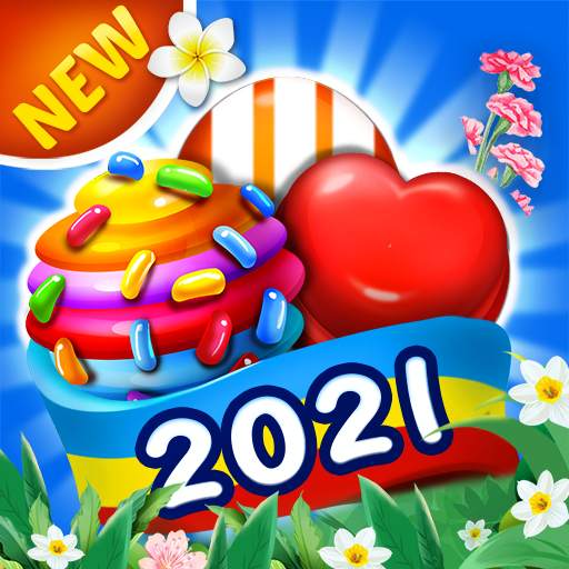 Sweet Candy Mania - Free Match 3 Puzzle Game