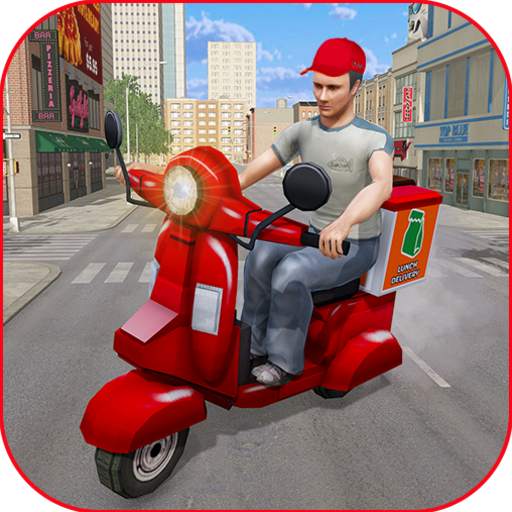 Moto Bike Pizza Delivery Games 2021: Food Cooking