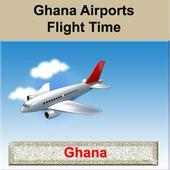 Ghana Airports Flight Time on 9Apps