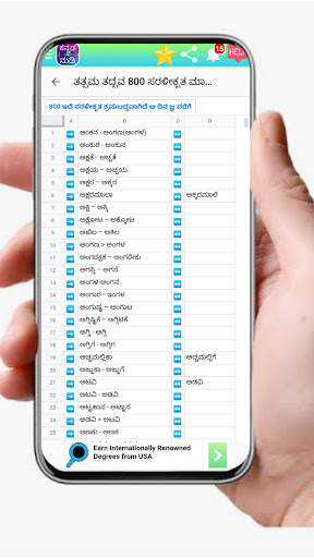 Kannada Nudi ( ಕನ್ನಡ ನುಡಿ ) screenshot 3
