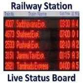 Railway Station Live Train Board - Timing/Delay