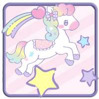 Dreamy Unicorn theme on 9Apps