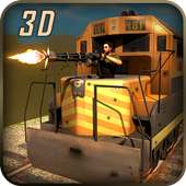 Gunship Bitwa Bullet Train 3D on 9Apps