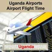 Uganda Airports Flight Time on 9Apps