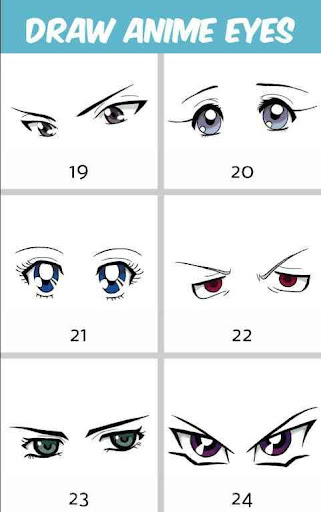 Anime Eyes Vector Art Icons and Graphics for Free Download