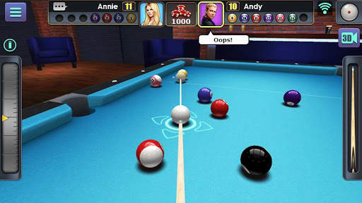 3D Bilardo screenshot 1