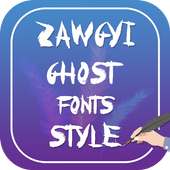 Zawgyi Ghost Fonts Style