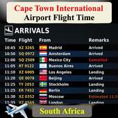 Cape Town Airport Flight Time on 9Apps