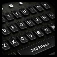 3D Black Keyboard Theme on 9Apps
